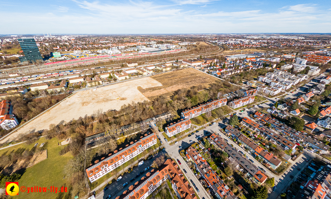 20.02.2023 - der Hachinger Bach zwischen Berg am Laim und Neuperlach